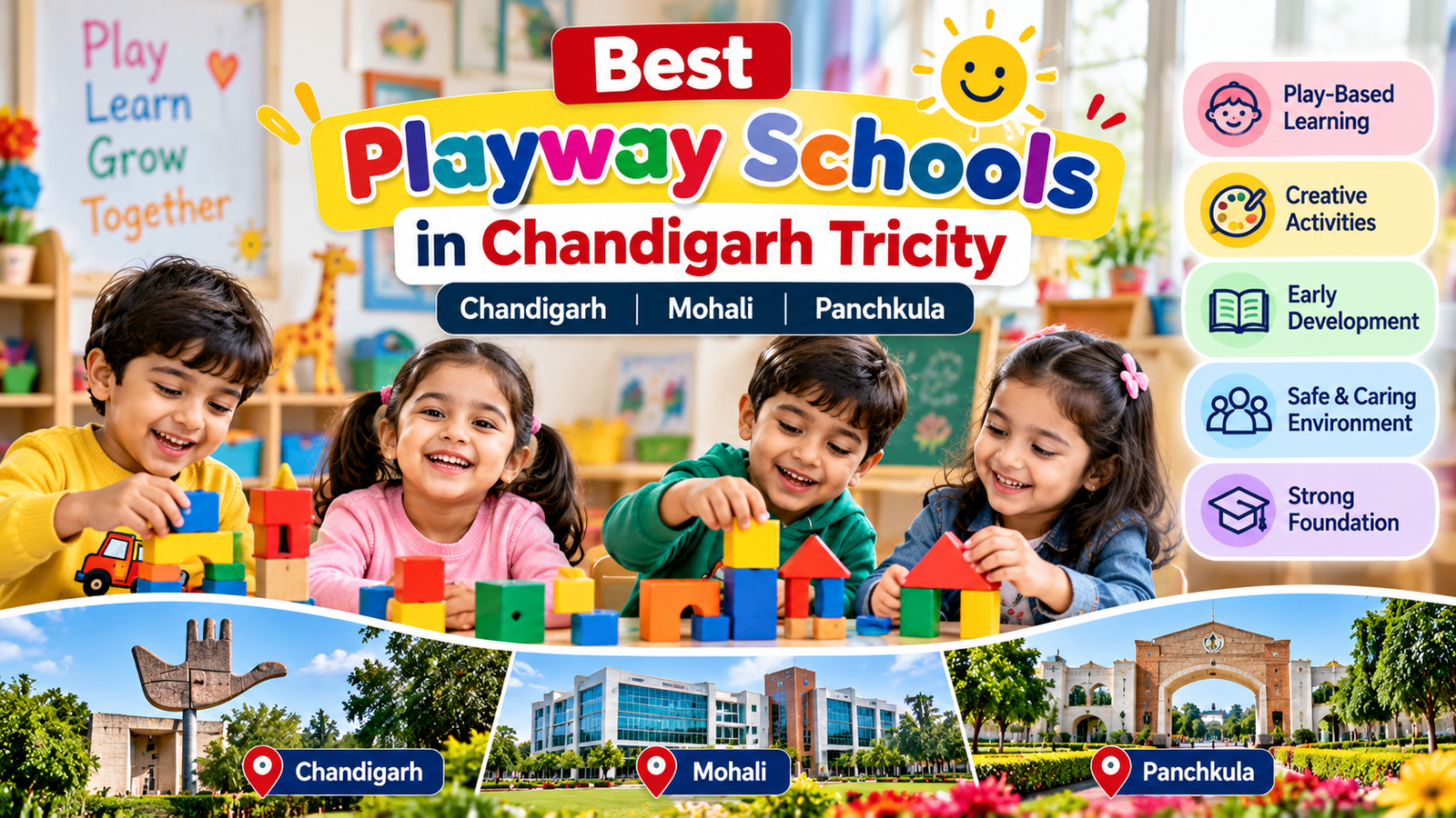 Best Playway Schools in Chandigarh Tricity