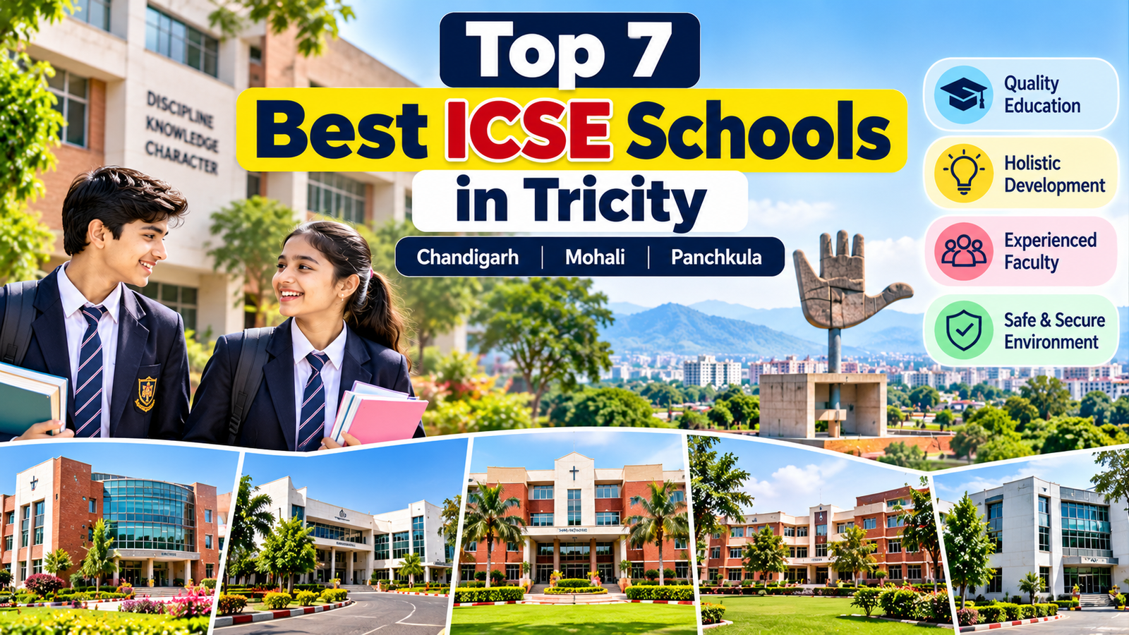 Top 7 Best ICSE Schools in Tricity